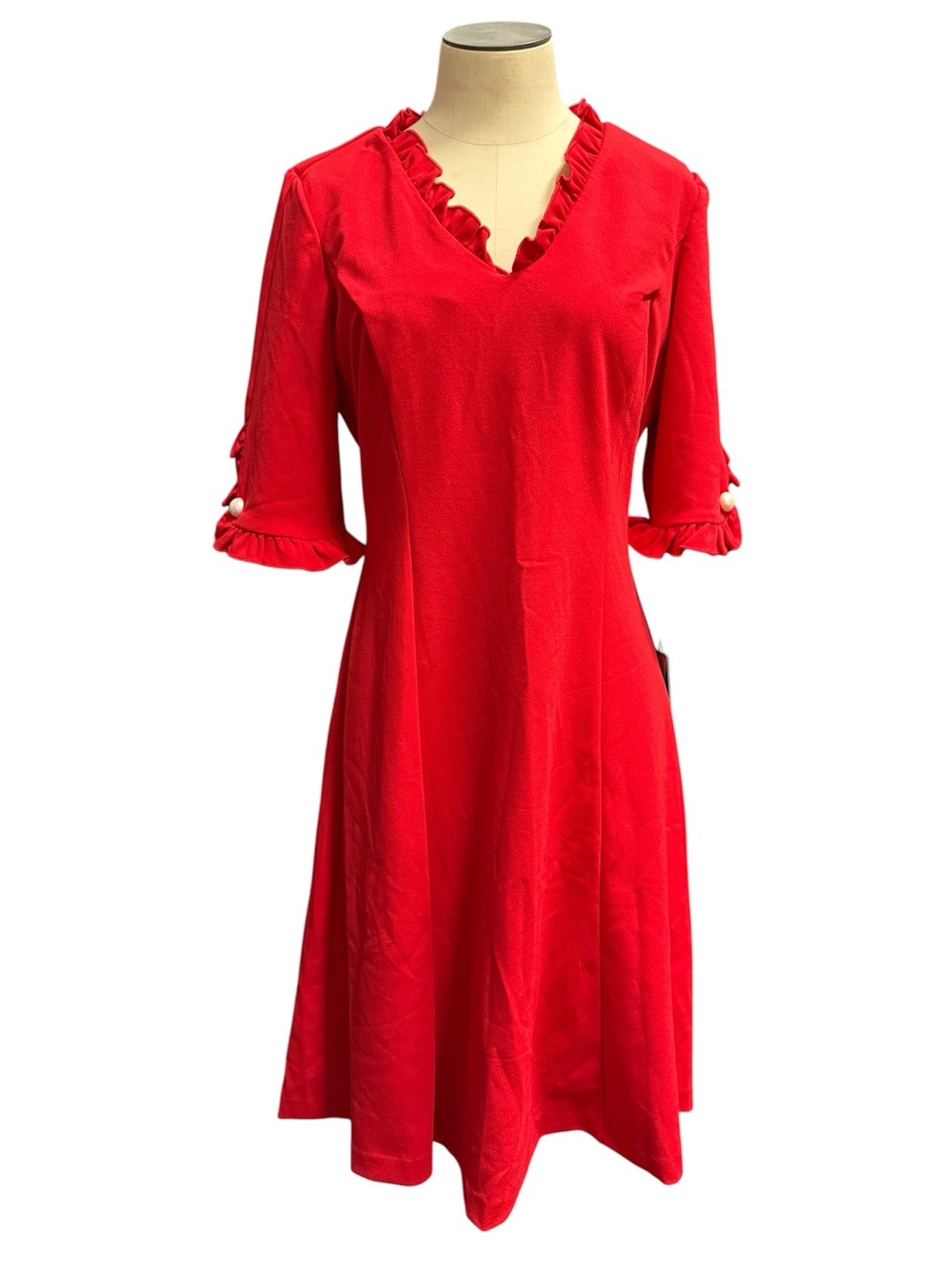 Karl Lagerfeld Red Dress
